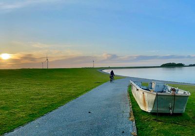 Deichlandschaft an der Nordsee — Praxis Sabina Braun